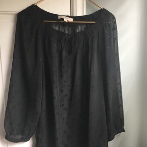 Loft sheer blouse